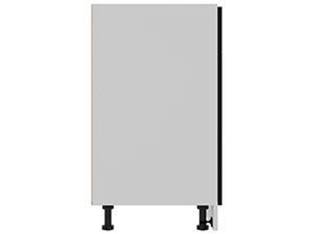 vidaXL Schubunterschrank Lyon Schwarz 80x46x81,5 cm Holzwerkstoff