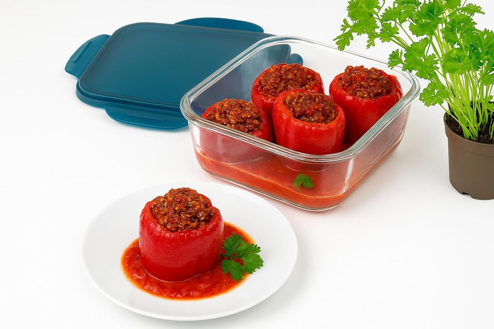 Nicer Dicer Chef Professional Set 18-tlg. - Lebensmittelschneider, Gemüsehobel, Deckel, 5.2L Fassungsvermögen, Spiraleinsätze, Glasschüssel