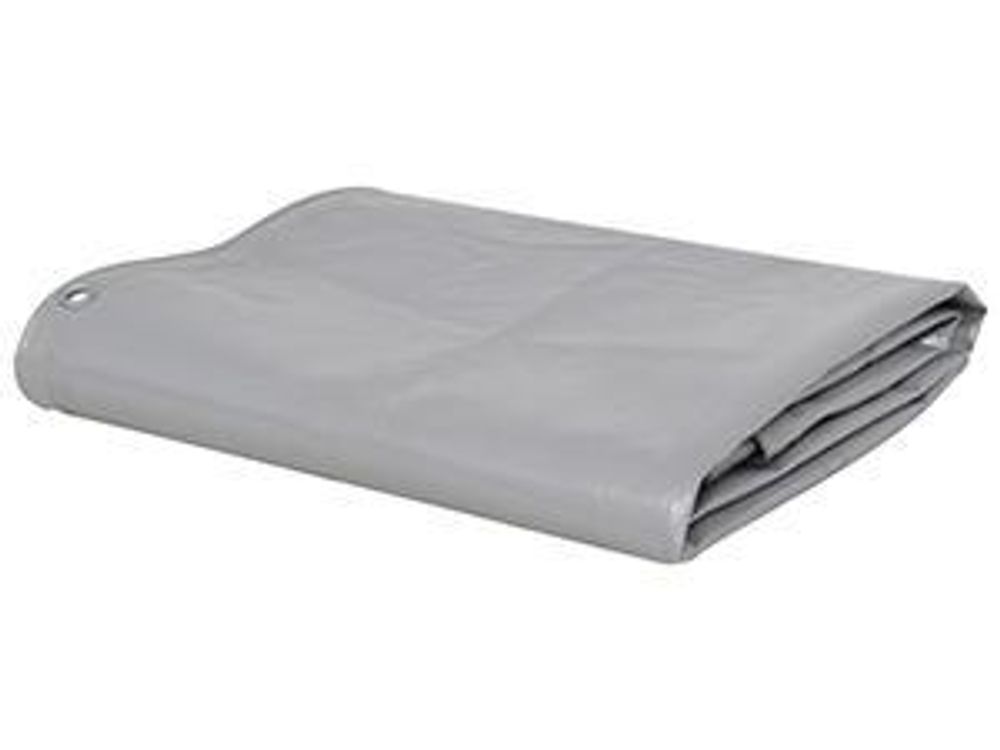 vidaXL Abdeckplane 650 g/m² 3x3 m Grau
