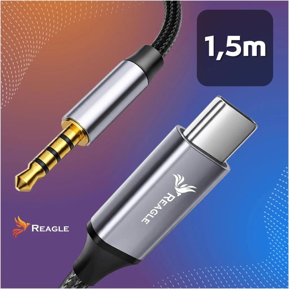 Reagle RUCJ150P – technische Daten des USB-C-auf-3,5-mm-Audiokabels