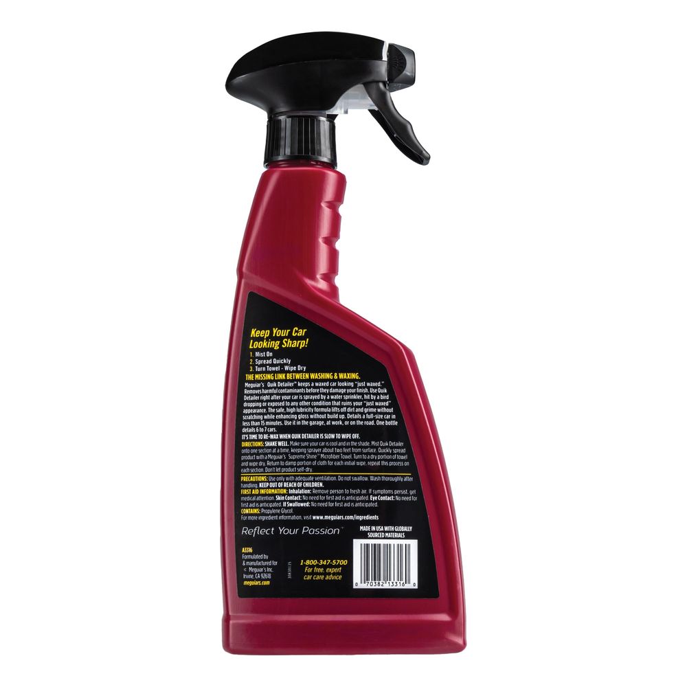 Meguiar's® Quik Detailer® 473 ml Schnellpflege Show-Car-Glanz