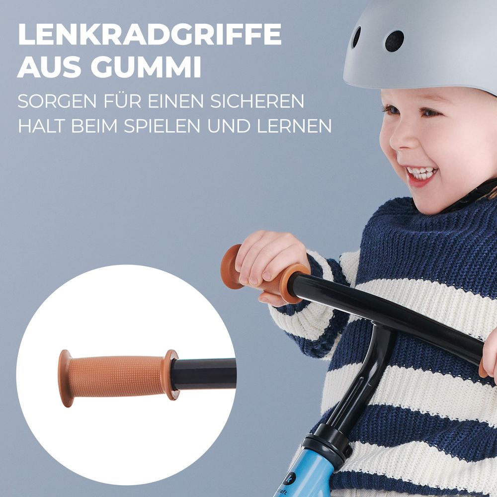 Kinderkraft 2WAY NEXT - Laufrad - verstellbarer Sattel und Lenker - leichter Rahmen - EVA-Schaumreifen - begrenzter Lenkeinschlag - ergonomisch - Rosa