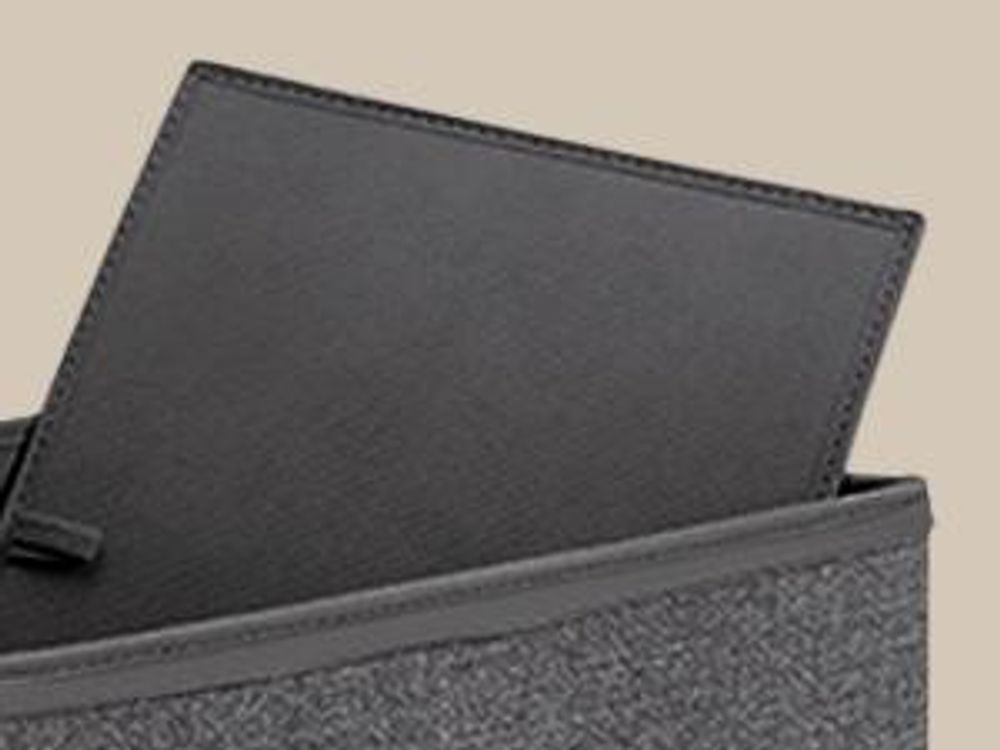 SONGMICS Faltbare Aufbewahrungskisten mit Griffen, 6er Set, Kleidung Organizer, Vliesstoff, 50 x 30 x 30 cm, grau