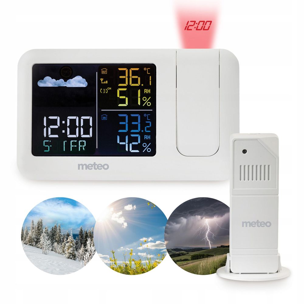 MIN- und MAX-Speicher der METEO SP208 Wetterstation,