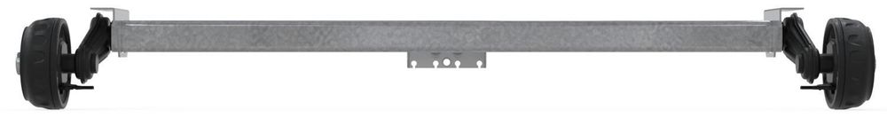 KNOTT gebremste Achse 1350 kg 1000 mm für schwere Anhänger und Autotransporter