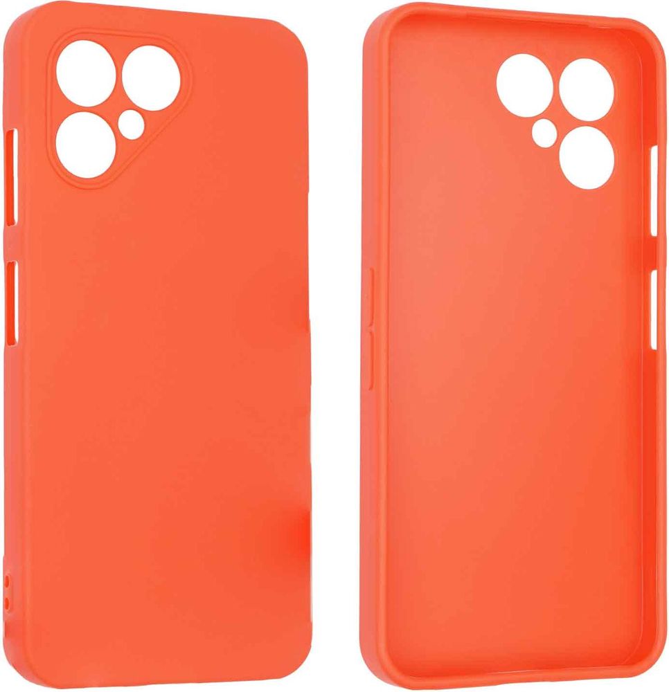 caseroxx Schutz-Hülle TPU-Hülle kompatibel mit Fairphone 6, Gummi Handy Tasche rot