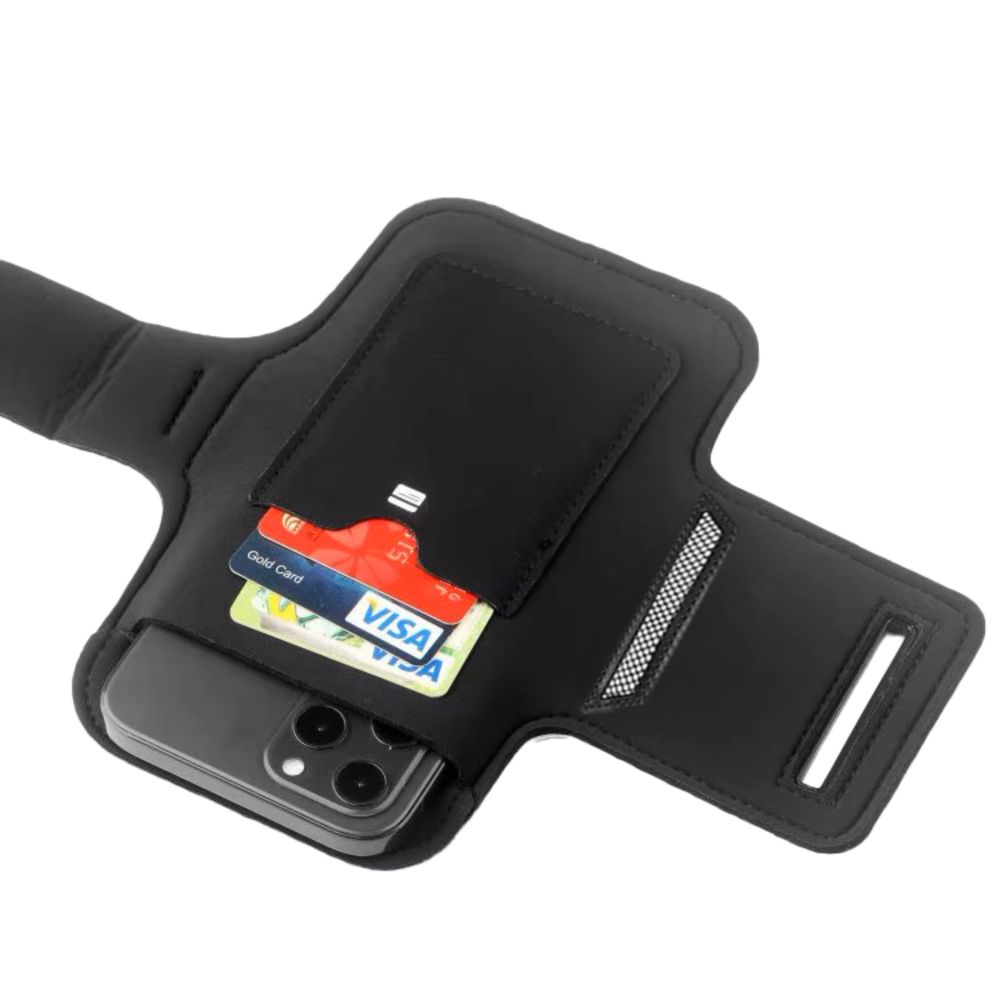 Sportovní náramek na mobilní telefon 6,9 palce, voděodolný náramek na běhání pro iPhone a Samsung, taška na jogging s dotykovou funkcí a přihrádkou na klíče, EVI RunPro