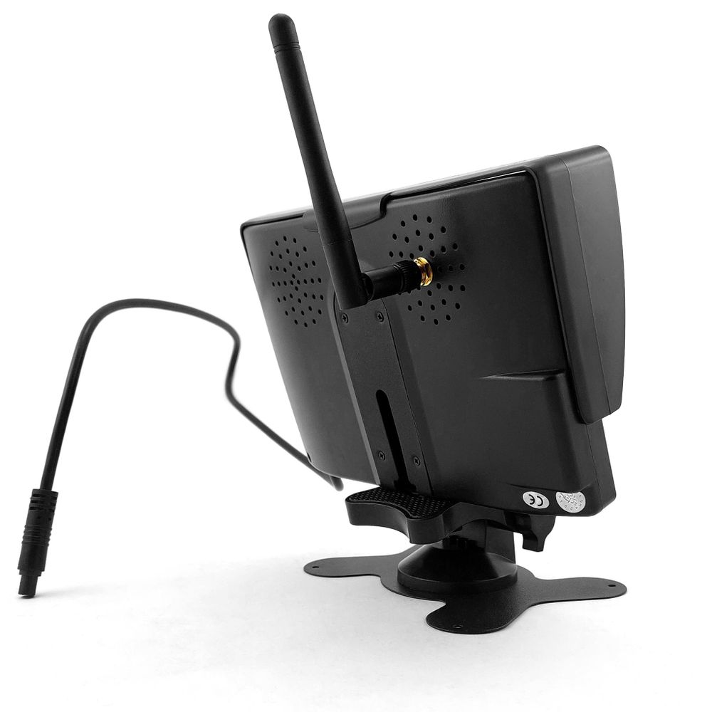 Bezprzewodowy Monitor 7" Wspomaganie Cofania Zestaw z Kamerą Optyka SONY
