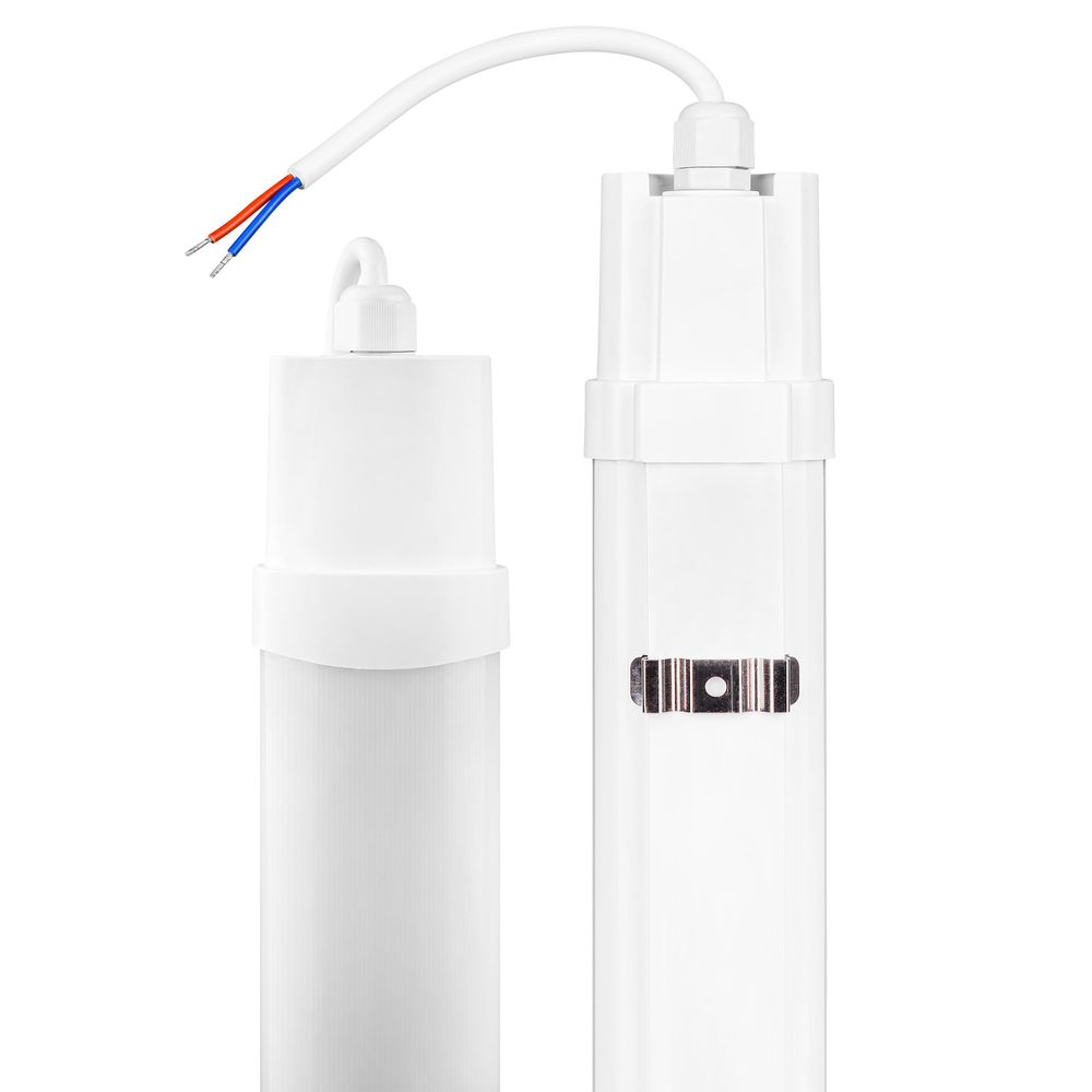 MasterLED LED-Feuchtraumleuchte – 60 cm – 4000 K neutralweiß – 18 W – weiß – neutralweiß – feuchtraumleuchte – wannenleuchte – lampe für feuchtraum