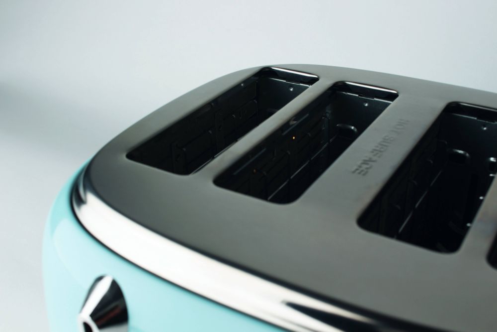 Haden Heritage Turquoise 4 Scheiben Toaster, türkis