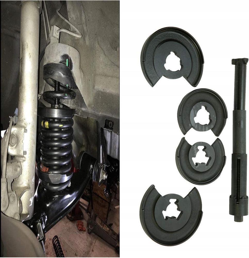LUXTOM | Federspanner, Kompatibel mit Mercedes W116, W123, W124, W126, W129, W140, W170, W201, W202, W210, Innenfederspanner, Federbein Spanner