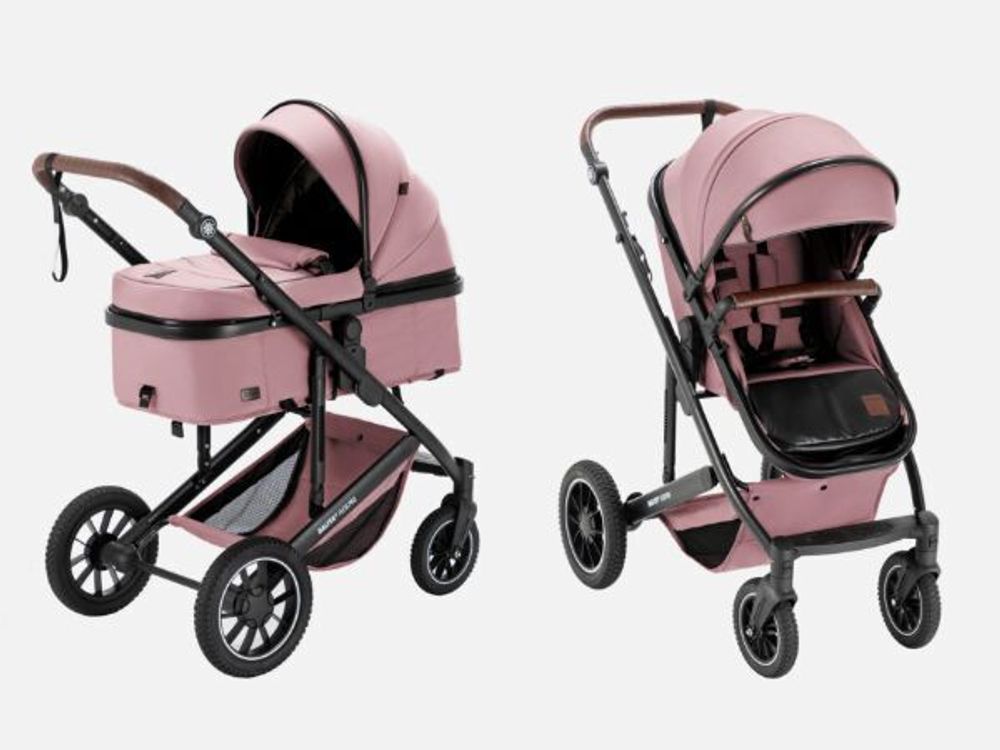 Daliya® FLEXI-PRO M 2in1 Kombikinderwagen & Buggy, Memory-Knöpfe, Großer Einkaufskorb, Leichter Reisekinderwagen, Sportwagen, Kinderwagen