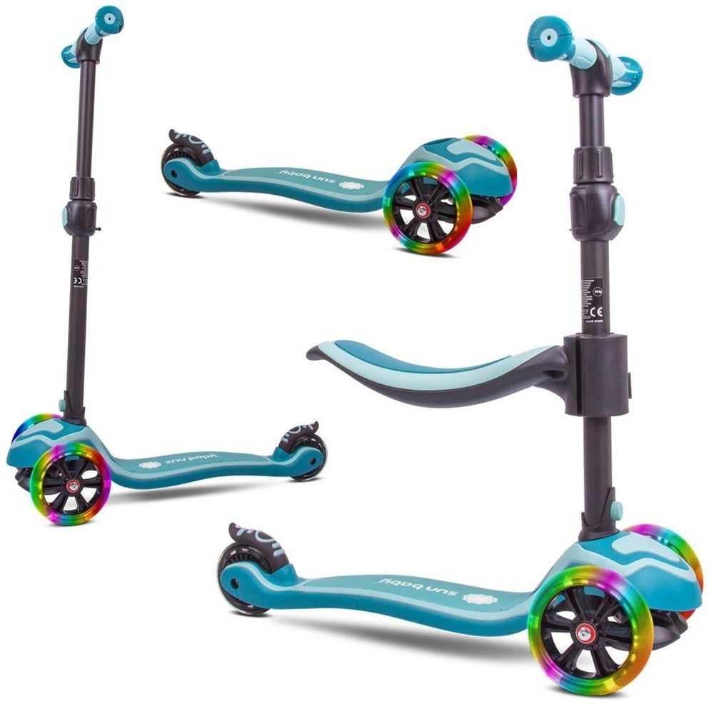 Patinete SUN BABY 3 en 1 en diferentes configuraciones