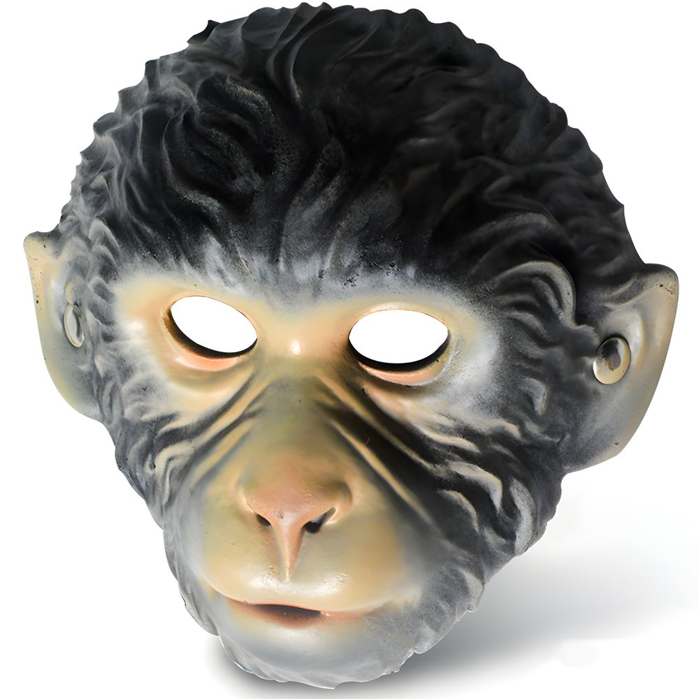 Halloween Maske Affe Gorilla Schimpanse Horror Verkleidung Kostümspiele Horrormaske Cosplay Fasching Karneval Party für Herren Damen Retoo