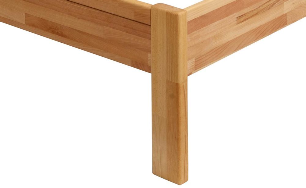 Krok Wood Seniorenbett SiSi aus Massivholz in Buche 100 x 200 cm