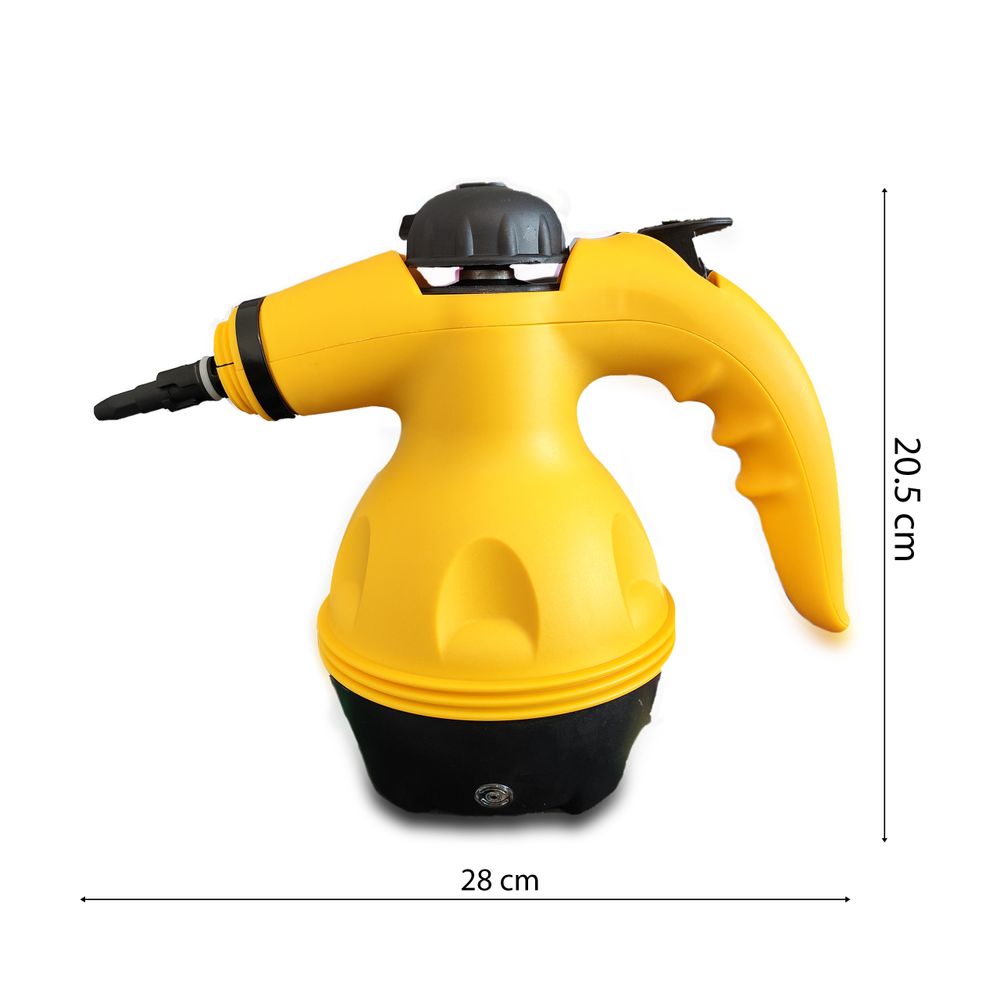 Dampfreiniger 900 W 450ml Wassertank | gegen Fett, Schmutz und Verunreinigungen | Polstermöbel Reinigungsgerät für Auto, Küche, Bad Retoo