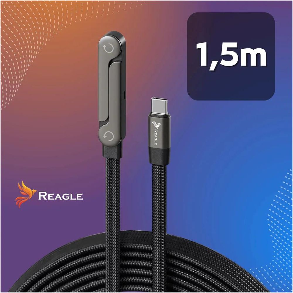 Reagle RUC150POD – technische Daten des 240-W-USB-C-Kabels mit Ständer