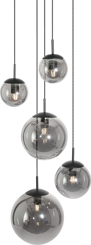 Besselink licht ST2730ZW, 5 Glühbirne(n), LED, E27, IP20, Schwarz