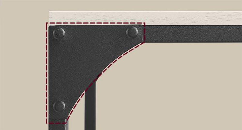 VASAGLE Wandgarderobe, mit Ablage, Wandregal mit 10 abnehmbaren Haken