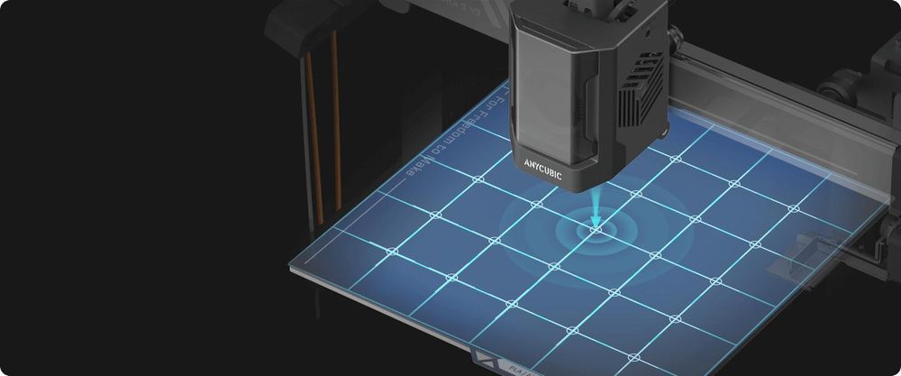 Anycubic Kobra 3 V2 Combo, Fused Deposition Modeling (FDM), WLAN, USB Anschluss