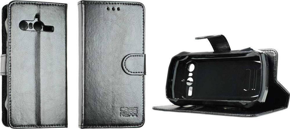 caseroxx Handy Hülle Tasche kompatibel mit Blackview N6000 Bookstyle-Case Wallet Case