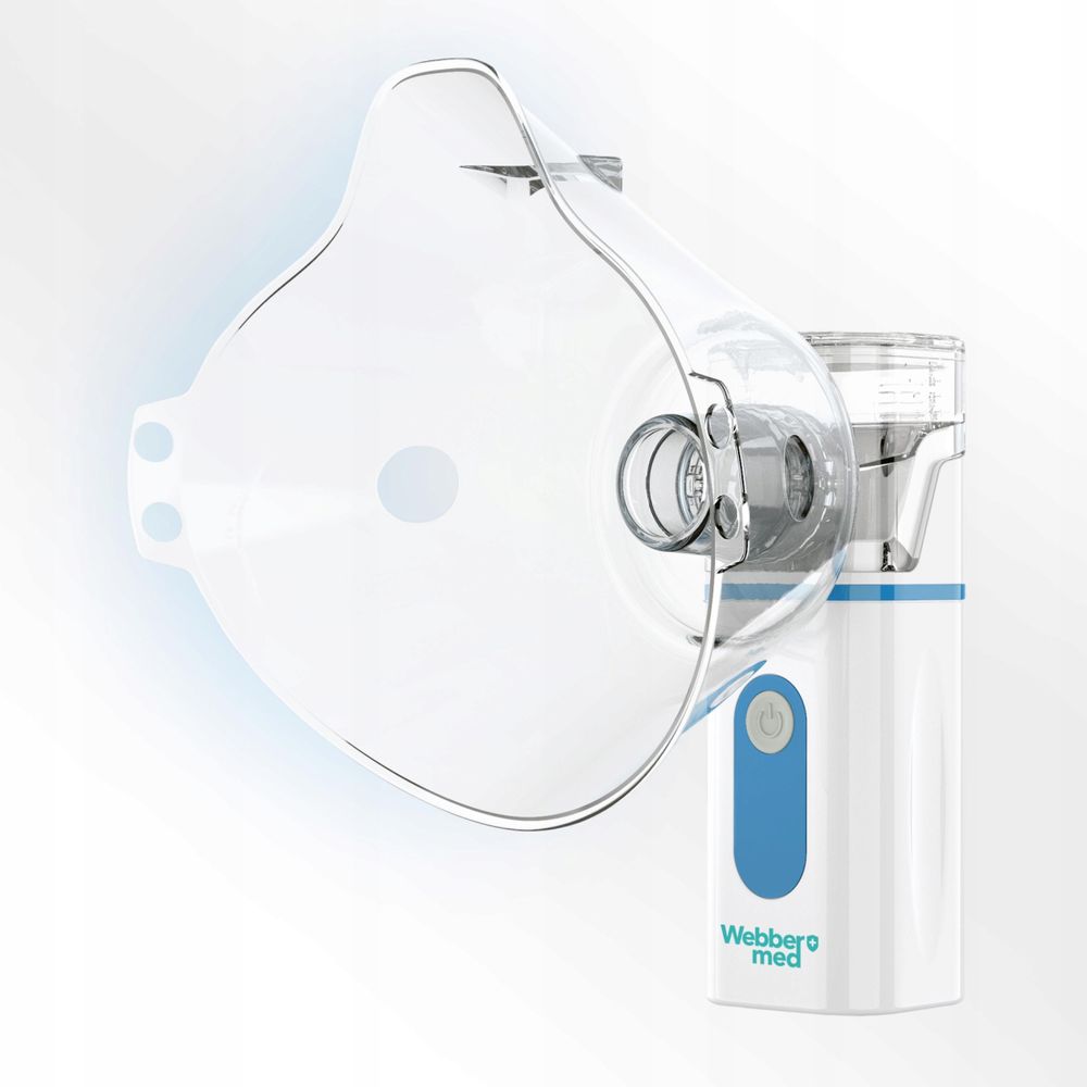 Aerosolpartikel des Webber Med NEBBI Verneblers
