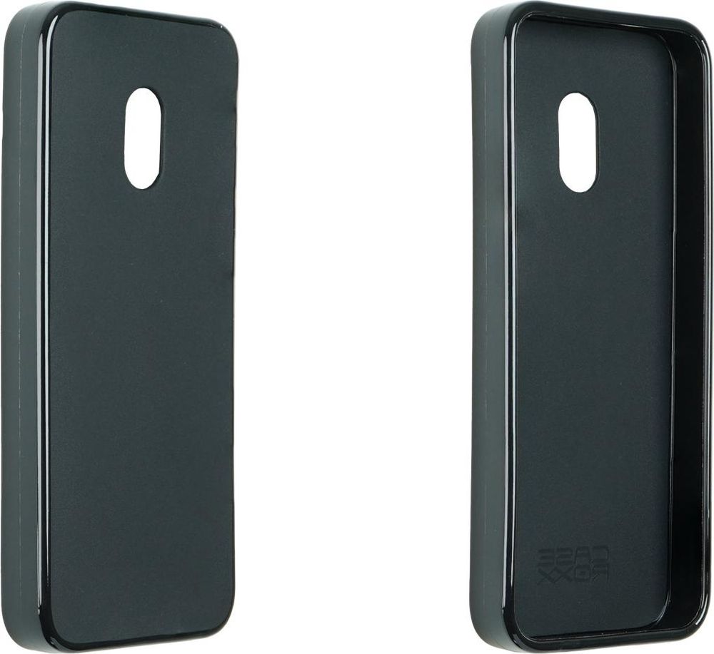 caseroxx Schutz-Hülle TPU-Hülle kompatibel mit Nokia 235 4G (2024) / 215 4G (2024) / 220 4G (2024), Gummi Handy Tasche schwarz