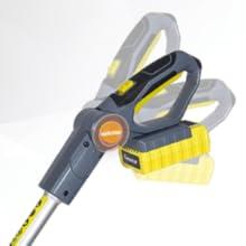 FANZTOOL 20V Li-Ion Akku 2-in-1 Hochentaster/teleskop Heckenschere mit 2Ah Akku & Ladegerät, Reichweite bis 5 m, 17 cm Schnittstärke, leichtes Gewicht 3,5 Kg