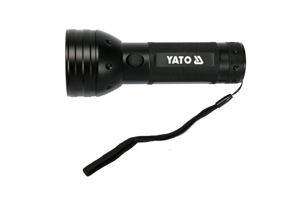 Yato YT-08581, Stirnband-Taschenlampe, Schwarz, Aluminium, Tasten, IP20, III