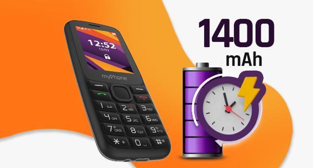 MYPHONE 6410 LTE 4G – ein Mobiltelefon für Senioren Dual-SIM 2,4" TFT 240x320/128MB/64MB RAM/SD-Karte/4G LTE