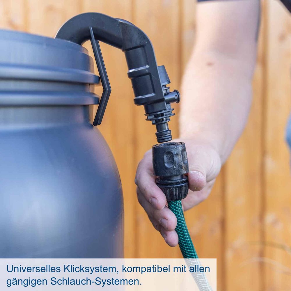Scheppach Akku-Regenfasspumpe C-RBP2000-X - 20V IXES | 2,0bar Pumpendruck | inkl. 2Ah Akku + 2,4A Ladegerät