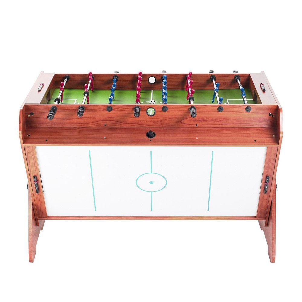 NILS FUN 3-in-1 Spieltisch – Billard, Tischkicker & Air Hockey – stabiler MDF Multigame-Tisch für Kinder & Jugendliche