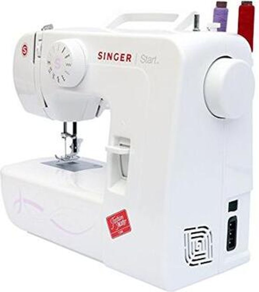 SINGER Start 1306, Weiß, Automatische Nähmaschine, 4 Step, Variabel, Tasten, Leiter, Mechanisch