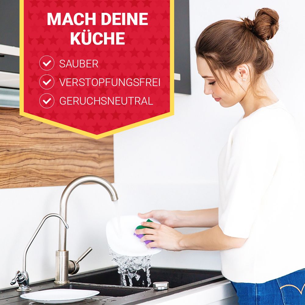 Siebkorbventil Ø114mm mit Drehexcenter Raumschaffer und Abtropf-Überlauf für Spüle