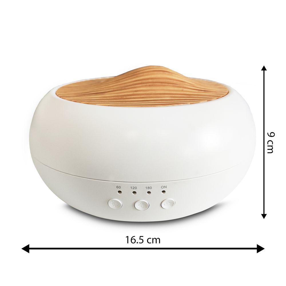 Luftbefeuchter Diffuser 250ml Aroma Ultraschall Aroma Diffuser für Duftöle Aromatherapie Öle Diffusor für Büro Spa Zuhause Yoga Schlafzimmer Retoo