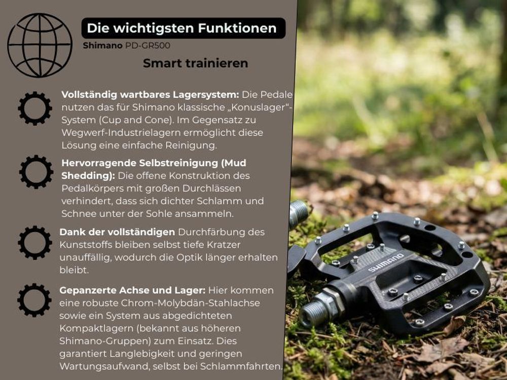 Shimano PD-GR500 Fahrradersatzteil/-zubehör