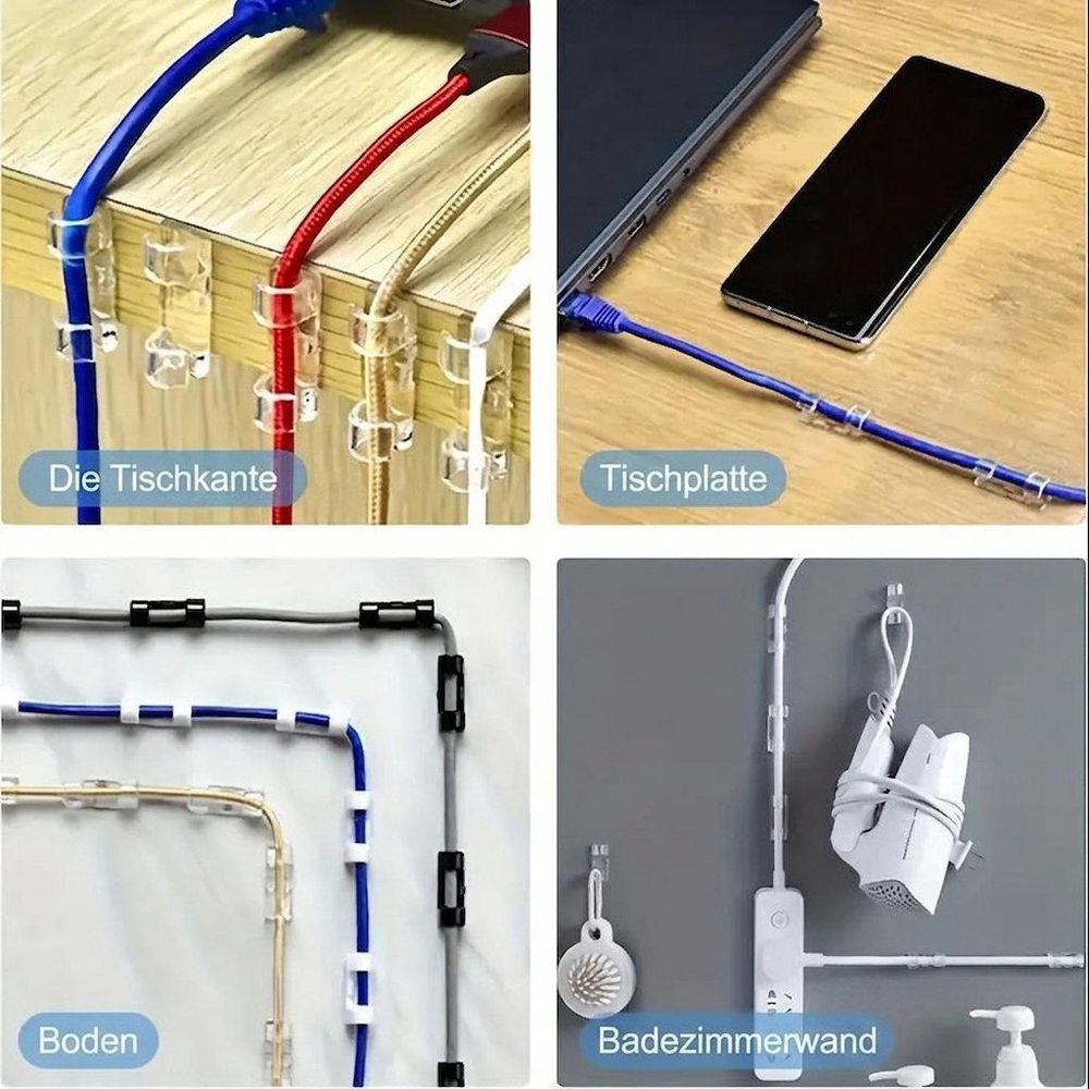 Vielseitig einsetzbar: Für jedes Kabel und jeden Raum