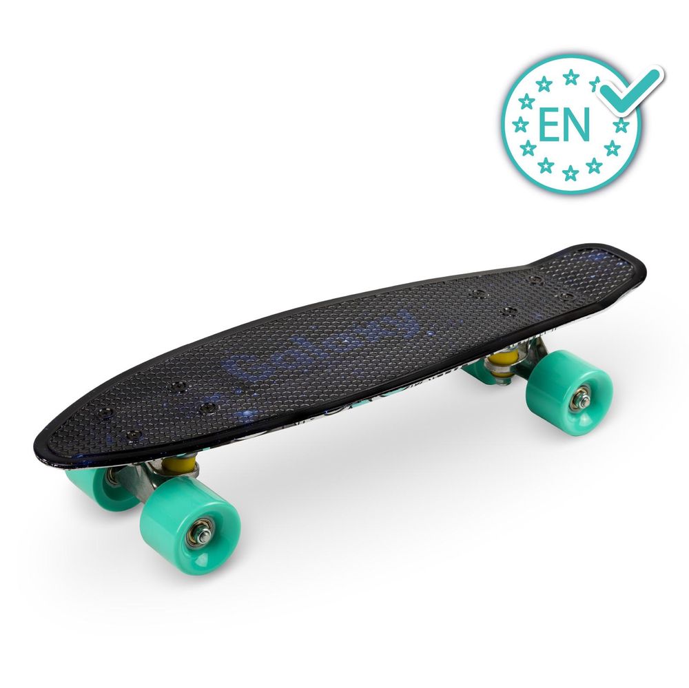 Kinderskateboard QKIDS Galaxy Anti-Rutsch ABEC-7 flerfarbig 3 Jahre+