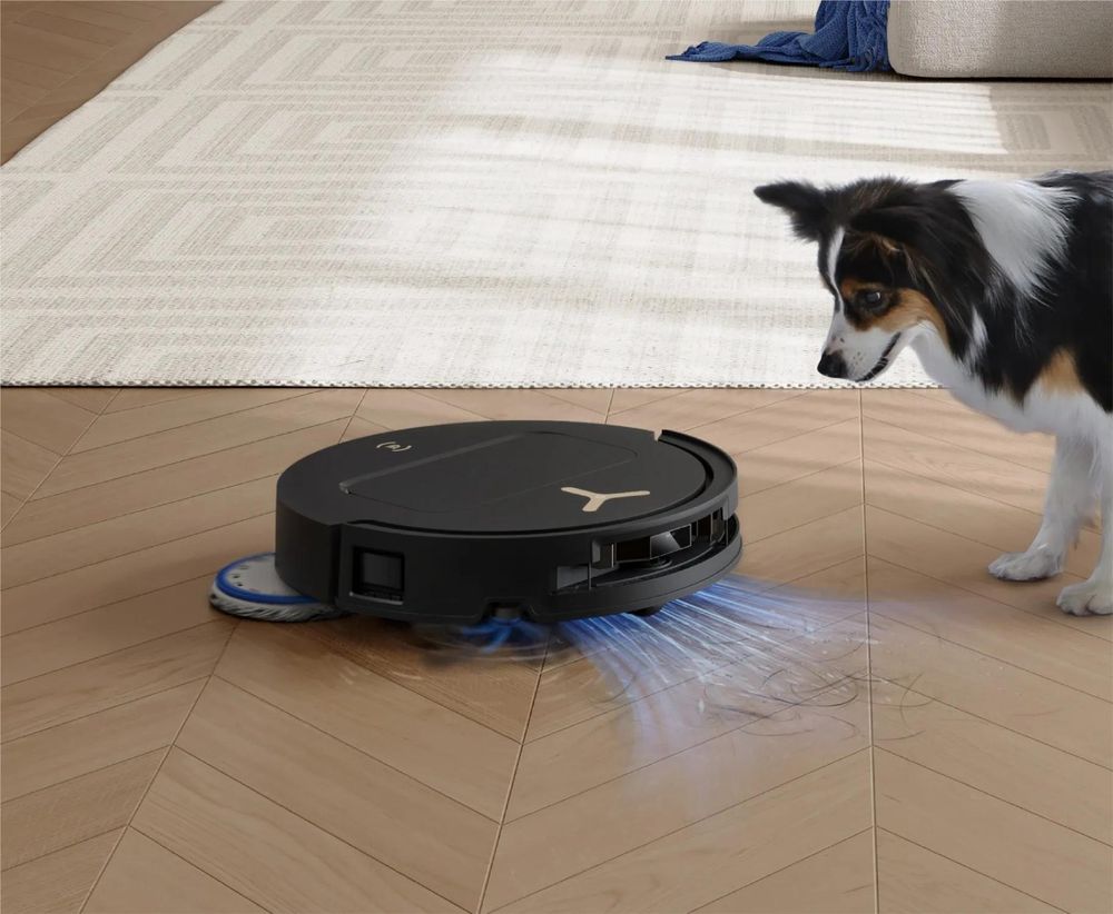 ECOVACS DEEBOT 25000Pa T50 PRO OMNI GEN3 Staubsauger Roboter mit 2PCS Original-Reinigungsflüssigkeit, Schwarz (Upgrade von T50 PRO GEN2)
