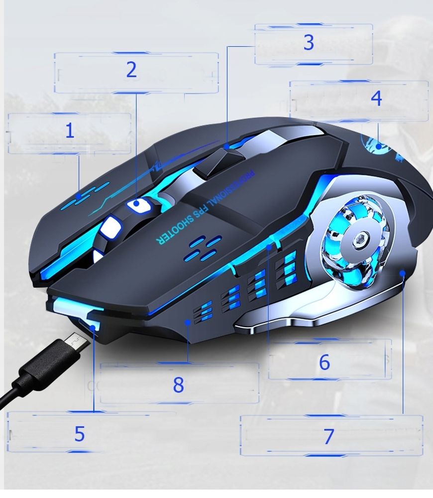G8 Akku-Kabellose Gaming-Maus