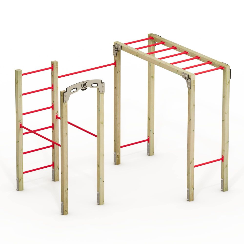 Kletter- und Sportstation Wickey FIT Base 805 für den Garten mit Sprossenwand
