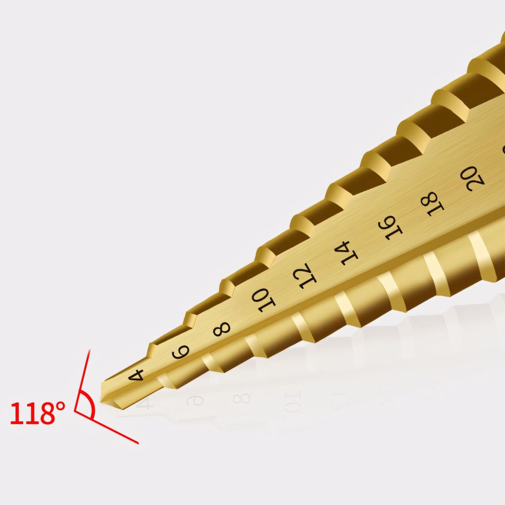 Ein Kegelbohrer für viele Materialien