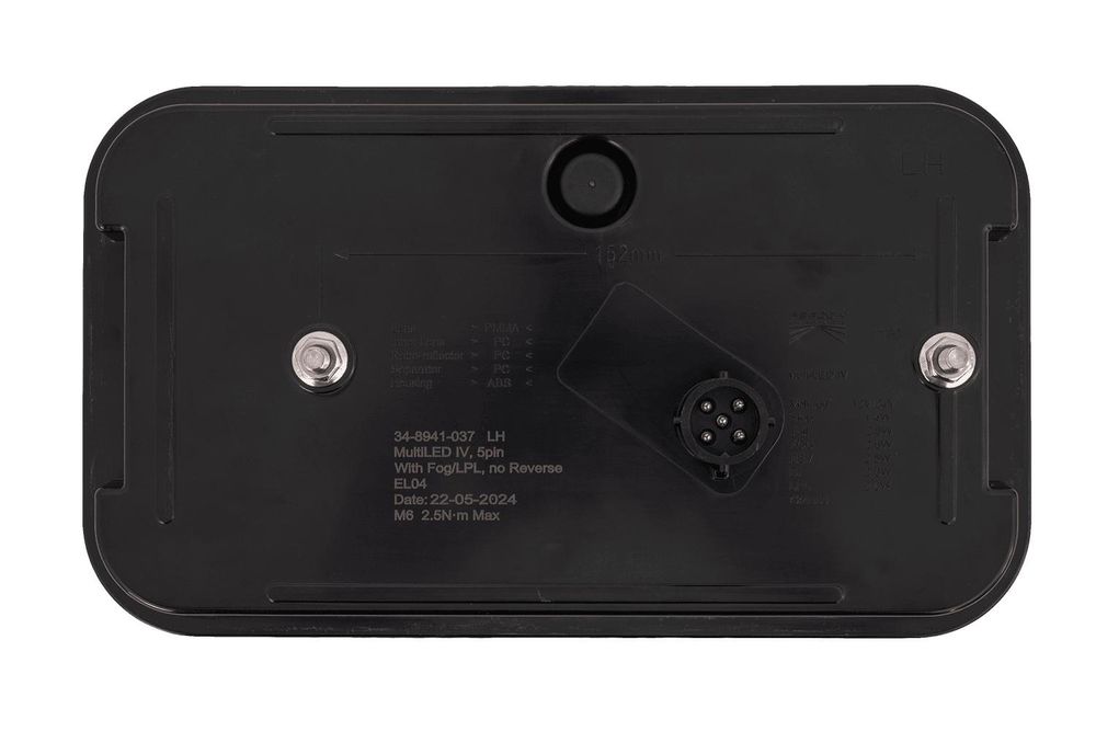 Aspöck Multiled Iv Led-Rücklicht, 6 Funktionen Links