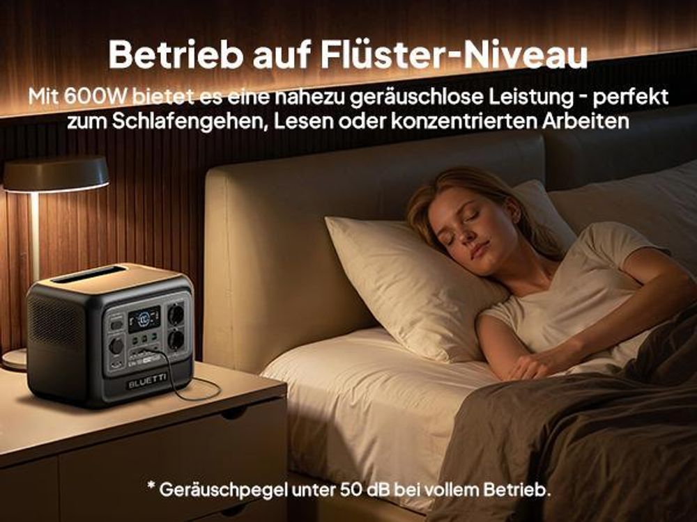 BLUETTI Elite 100 V2 + Charger 1 Tragbare Power Station, 1024Wh Batterie Backup mit 2 1800W AC Ausgängen , Solar Generator für Camping, Stromausfälle