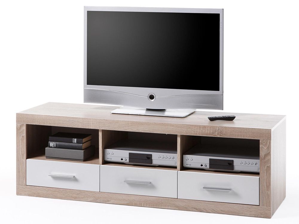 Preisbrecher Lisetta TV-Lowboard – Modernes Sideboard mit Schubkästen & offenen Fächern