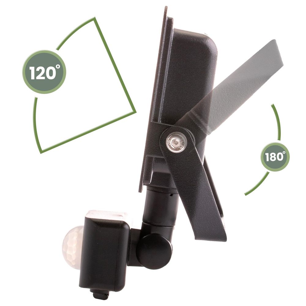 LUMILED LED Strahler 20W Außenstrahler 1800Lm Fluter Strahler Außen IP44 spritzwasserdicht 4000K Neutralweiß Scheinwerfer Flutlichter Bewegungssensor