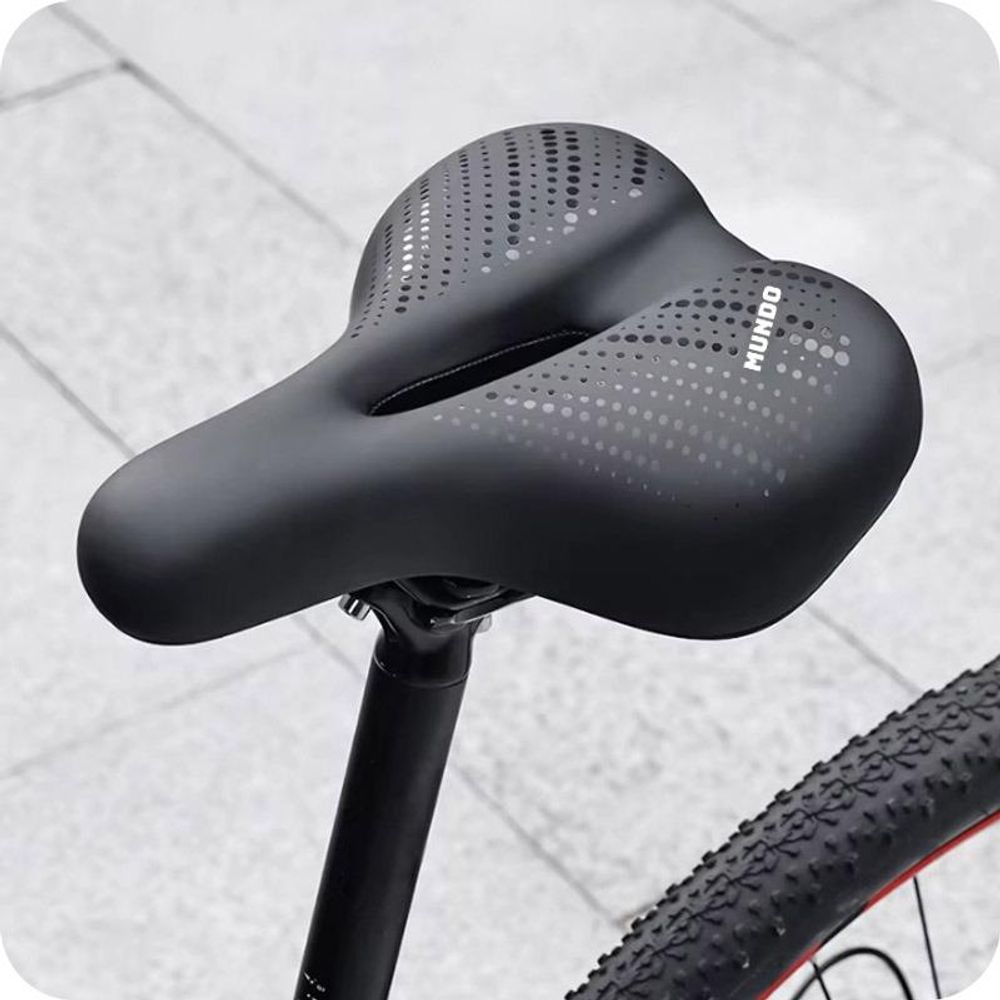 MUNDO® Siodełko rowerowe do roweru z amortyzatorem uniwersalne