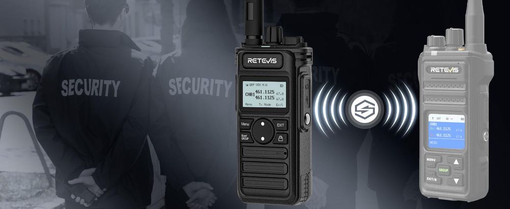 Retevis RT86S Walkie Talkies, großer Reichweite, RT86 Profi Funkgeräte Upgrade Version, Typ C, LCD, Gruppenanruf, 2600 mAh, Handfunkgeräte, Sicherheit