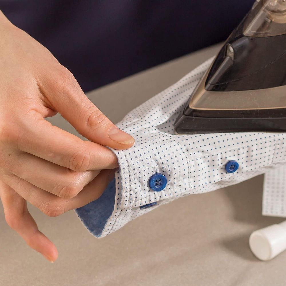 KADAX Minibügelbrett, Bügeltisch für Ärmel und Manschetten, 50 x 11 cm Ärmelbügelbrett