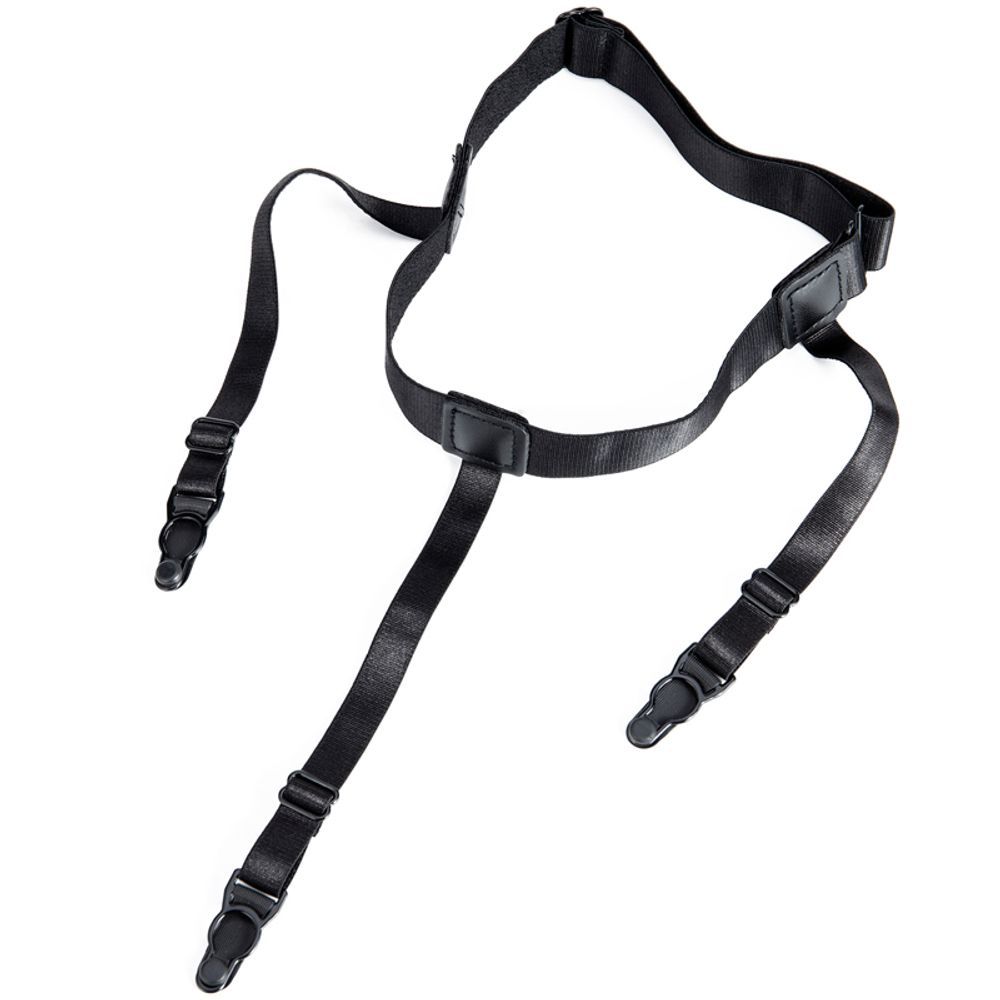 Hemdhalter Schellen Adjustable Hemd-Halter Starke Clips Verstellbare Hosenträger Einheitsgröße Uni Hemd Halter Geschäftsleute 1 Paar Retoo